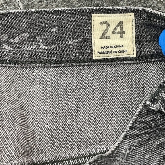 Free People Sanded Black Denim Mini Skirt – NWT - Picture 4 of 5